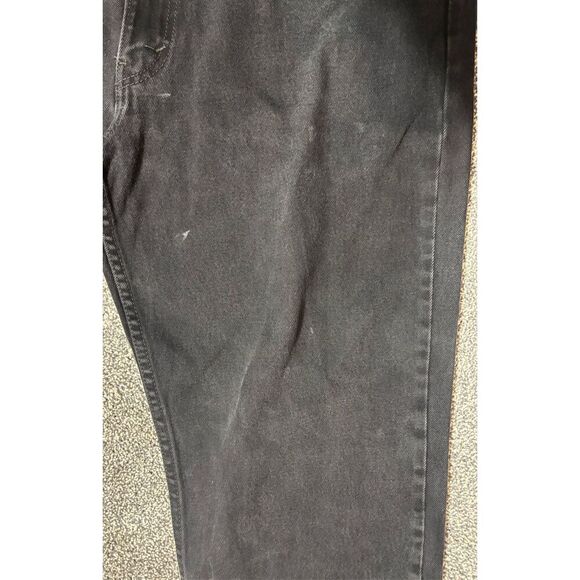 Levi's 550 Mens 40x32 Relaxed Fit Tapered Leg Jeans Black - Picture 7 of 8